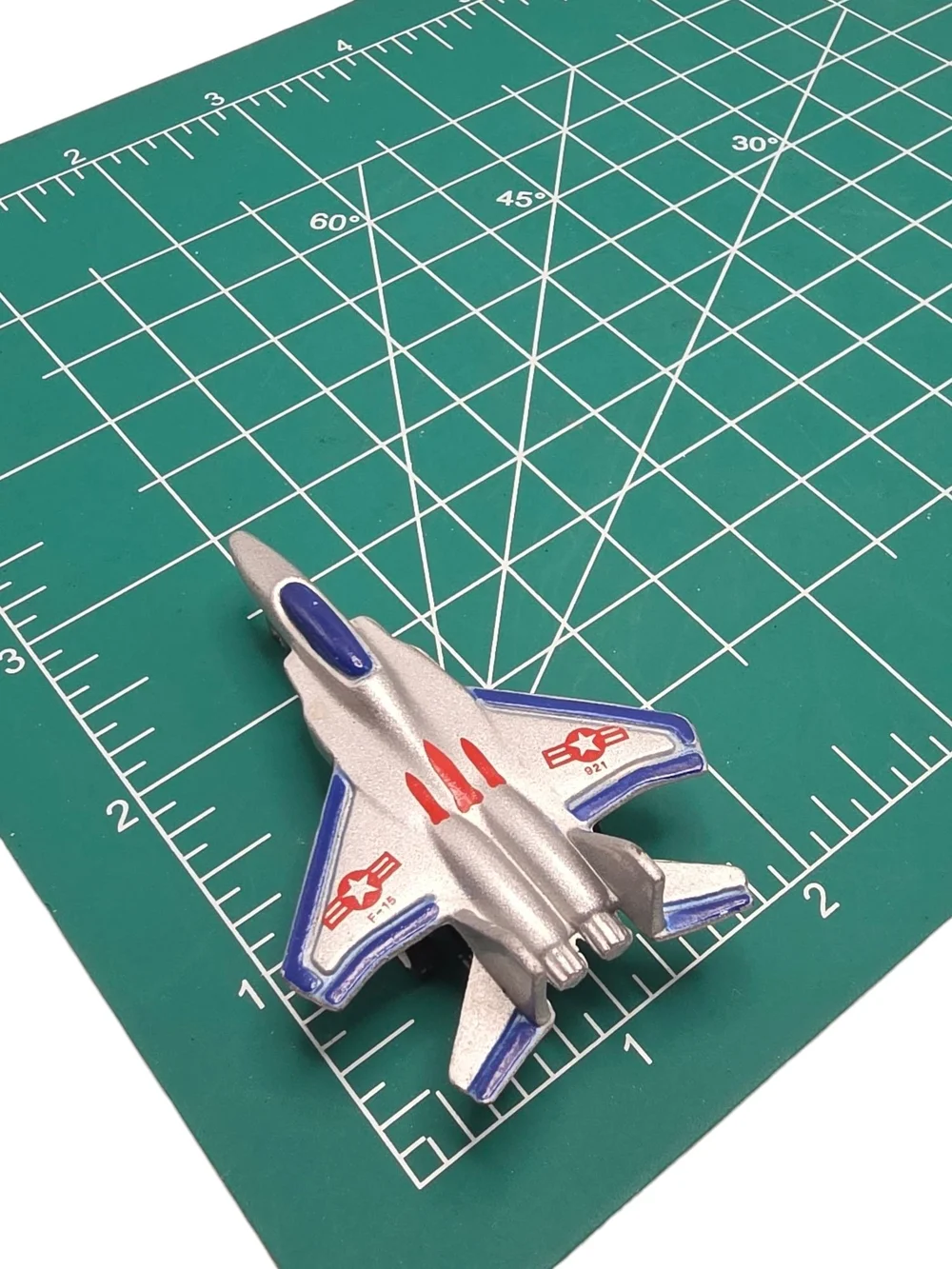 ​Vintage Tins Toys F-15 Eagle Fighter Jet Diecast Airplane Pullback Toy F501-506